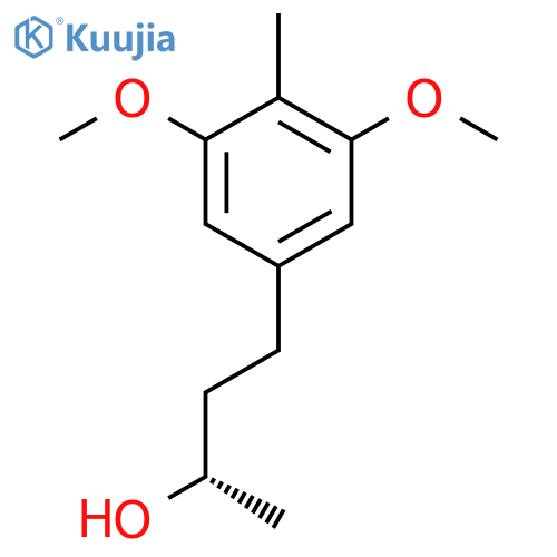 (2S)-4-(3,5-dimethoxy-4-methylphenyl)butan-2-ol structure