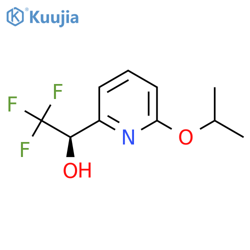 (1R)-2,2,2-trifluoro-1-6-(propan-2-yloxy)pyridin-2-ylethan-1-ol structure