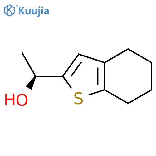 (1S)-1-(4,5,6,7-tetrahydro-1-benzothiophen-2-yl)ethan-1-ol structure
