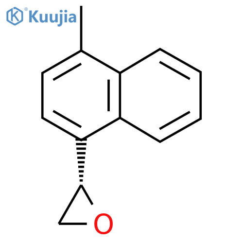 (2S)-2-(4-methylnaphthalen-1-yl)oxirane structure