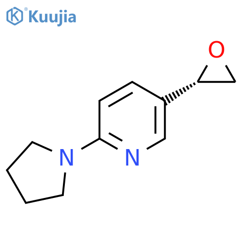 5-(2S)-oxiran-2-yl-2-(pyrrolidin-1-yl)pyridine structure