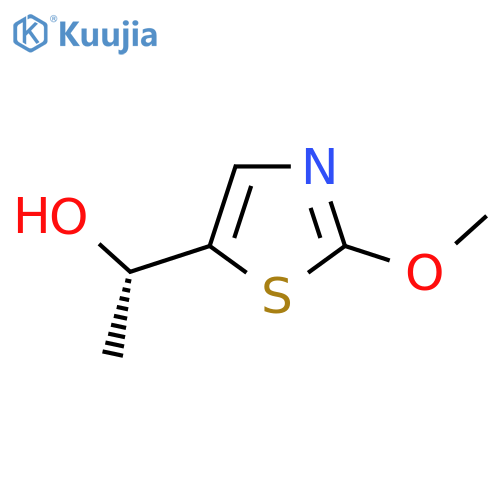 (1S)-1-(2-methoxy-1,3-thiazol-5-yl)ethan-1-ol structure