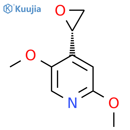 2,5-dimethoxy-4-(2S)-oxiran-2-ylpyridine structure