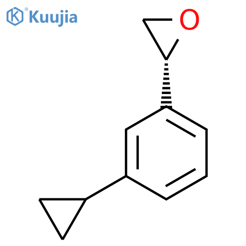 (2R)-2-(3-cyclopropylphenyl)oxirane structure