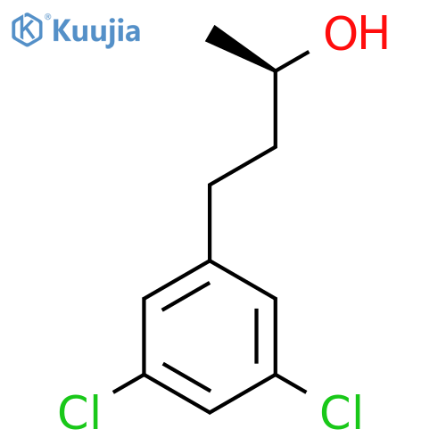 (2R)-4-(3,5-dichlorophenyl)butan-2-ol structure