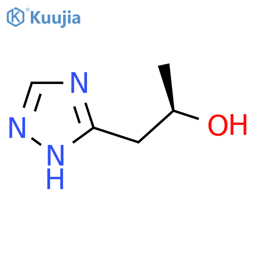 (2R)-1-(1H-1,2,4-triazol-3-yl)propan-2-ol structure