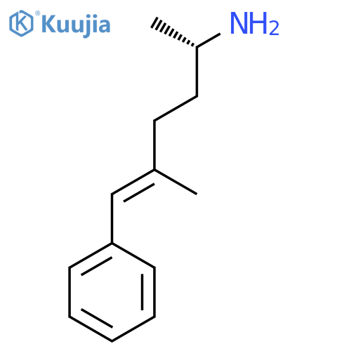 (2S)-5-methyl-6-phenylhex-5-en-2-amine structure