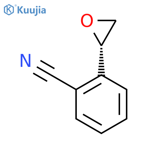 2-(2S)-oxiran-2-ylbenzonitrile structure