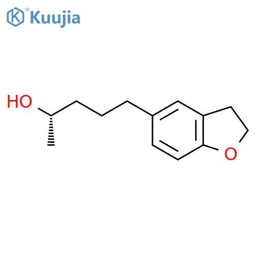 (2S)-5-(2,3-dihydro-1-benzofuran-5-yl)pentan-2-ol structure
