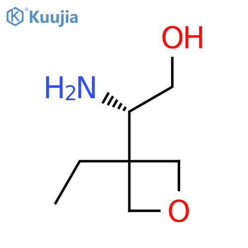 (2S)-2-amino-2-(3-ethyloxetan-3-yl)ethan-1-ol structure