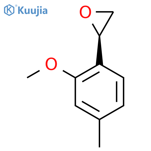 (2R)-2-(2-methoxy-4-methylphenyl)oxirane structure