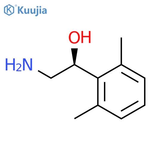 (1S)-2-amino-1-(2,6-dimethylphenyl)ethan-1-ol structure