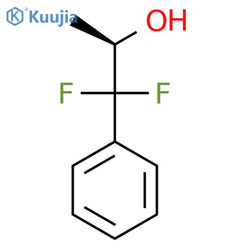 (2R)-1,1-difluoro-1-phenylpropan-2-ol structure
