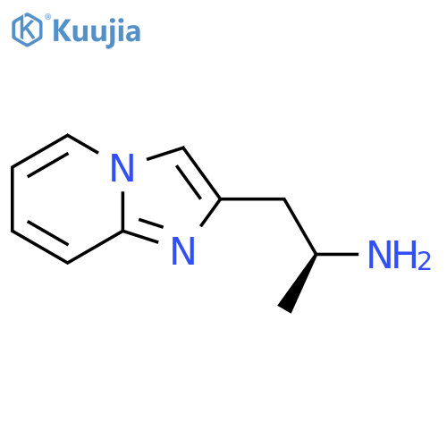 (2S)-1-{imidazo1,2-apyridin-2-yl}propan-2-amine structure