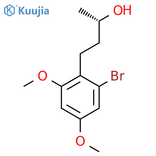 (2S)-4-(2-bromo-4,6-dimethoxyphenyl)butan-2-ol structure