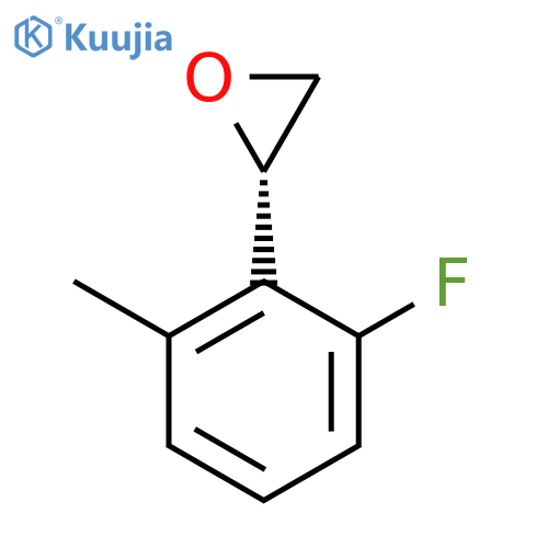 (2S)-2-(2-fluoro-6-methylphenyl)oxirane structure