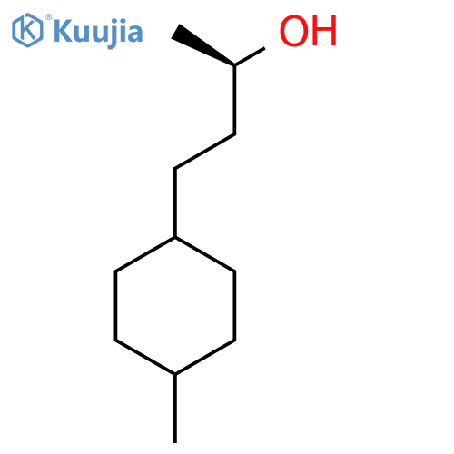 (2R)-4-(4-methylcyclohexyl)butan-2-ol structure