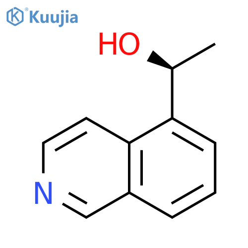 (1S)-1-(isoquinolin-5-yl)ethan-1-ol structure