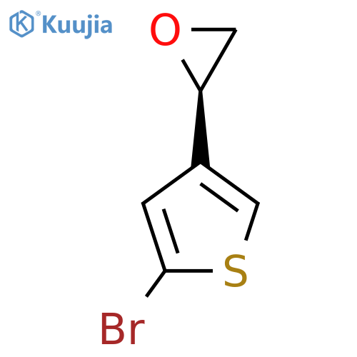 (2R)-2-(5-bromothiophen-3-yl)oxirane structure