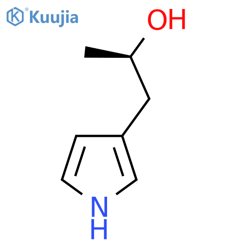 (2R)-1-(1H-pyrrol-3-yl)propan-2-ol structure