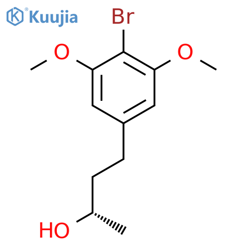 (2S)-4-(4-bromo-3,5-dimethoxyphenyl)butan-2-ol structure