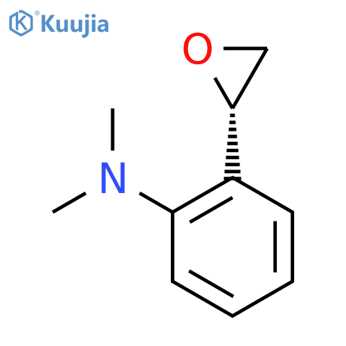 N,N-dimethyl-2-(2S)-oxiran-2-ylaniline structure