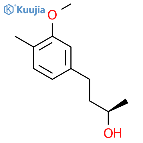 (2R)-4-(3-methoxy-4-methylphenyl)butan-2-ol structure