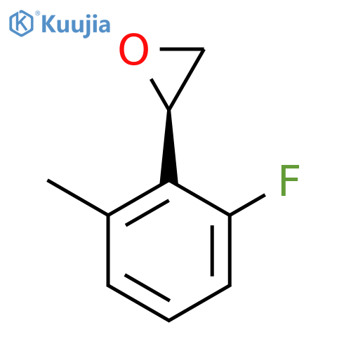 (2R)-2-(2-fluoro-6-methylphenyl)oxirane structure