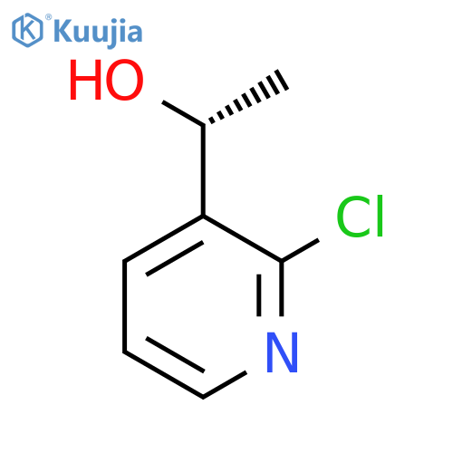 (1R)-1-(2-chloropyridin-3-yl)ethan-1-ol structure