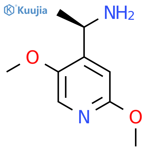 (1R)-1-(2,5-dimethoxypyridin-4-yl)ethan-1-amine structure