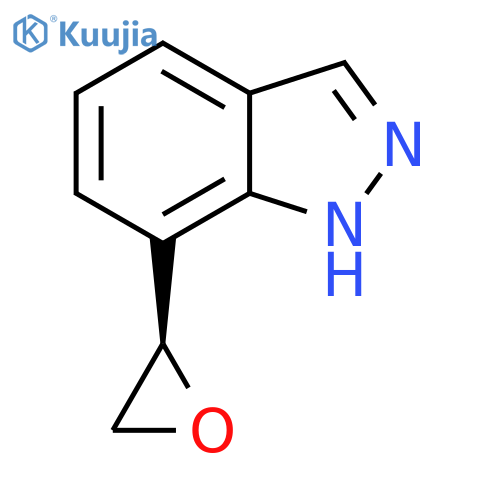 7-(2R)-oxiran-2-yl-1H-indazole structure