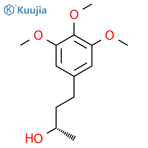 (2S)-4-(3,4,5-trimethoxyphenyl)butan-2-ol structure