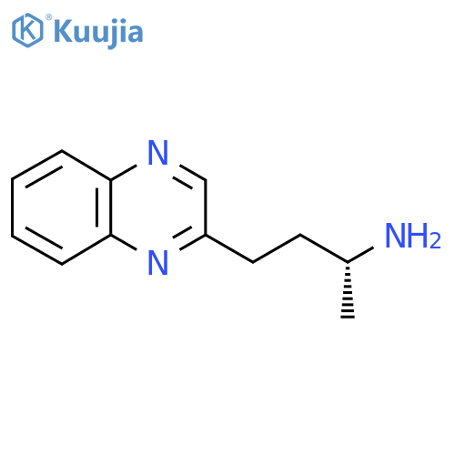 (2R)-4-(quinoxalin-2-yl)butan-2-amine structure