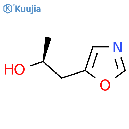 (2S)-1-(1,3-oxazol-5-yl)propan-2-ol structure