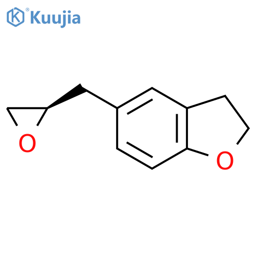 5-{(2R)-oxiran-2-ylmethyl}-2,3-dihydro-1-benzofuran structure