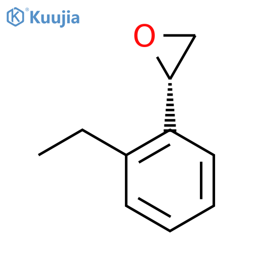 (2S)-2-(2-ethylphenyl)oxirane structure