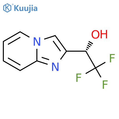 (1S)-2,2,2-trifluoro-1-{imidazo1,2-apyridin-2-yl}ethan-1-ol structure