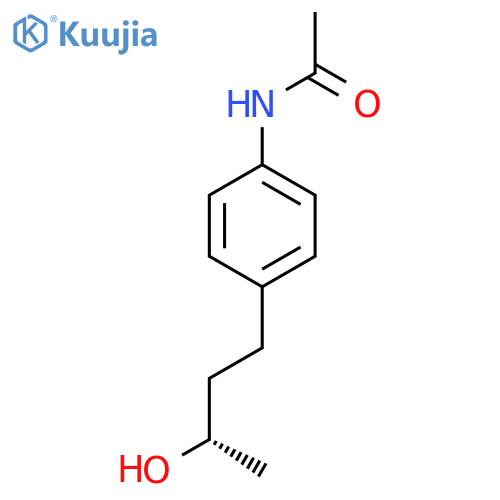 N-{4-(3S)-3-hydroxybutylphenyl}acetamide structure