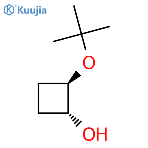 2-(Tert-butoxy)cyclobutan-1-ol structure