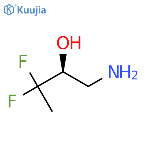 (2S)-1-amino-3,3-difluorobutan-2-ol structure