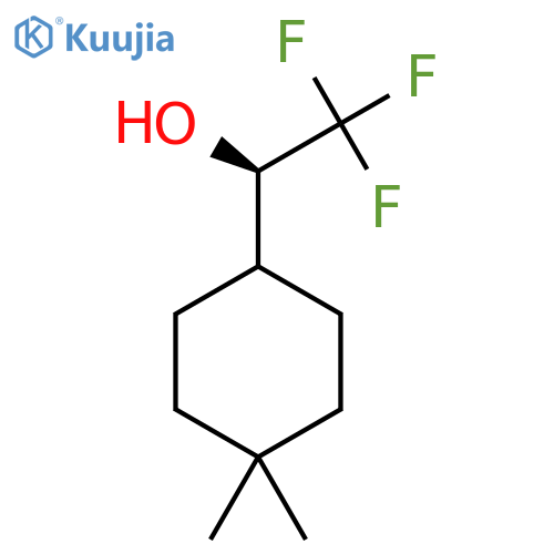 (1R)-1-(4,4-dimethylcyclohexyl)-2,2,2-trifluoroethan-1-ol structure