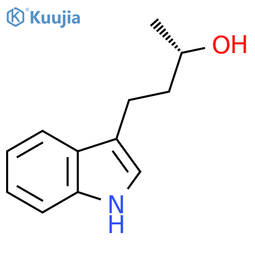(2S)-4-(1H-indol-3-yl)butan-2-ol structure
