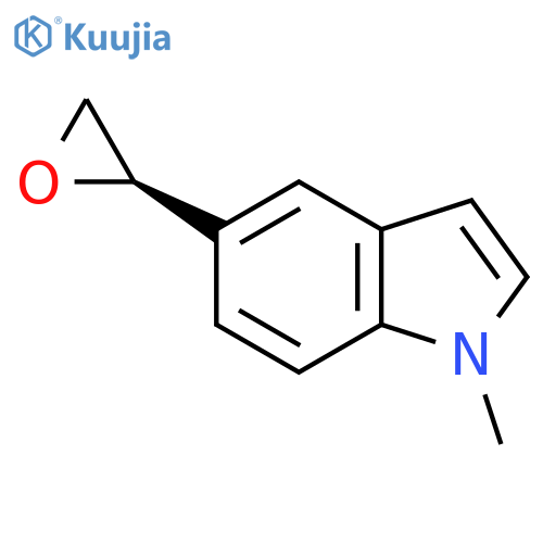 1-methyl-5-(2R)-oxiran-2-yl-1H-indole structure