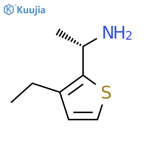 (1S)-1-(3-ethylthiophen-2-yl)ethan-1-amine structure