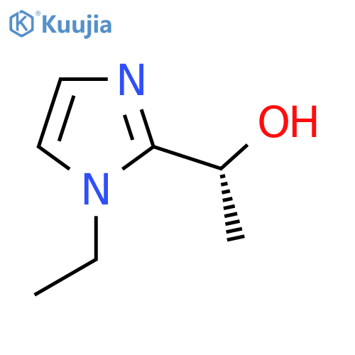 (1R)-1-(1-ethyl-1H-imidazol-2-yl)ethan-1-ol structure