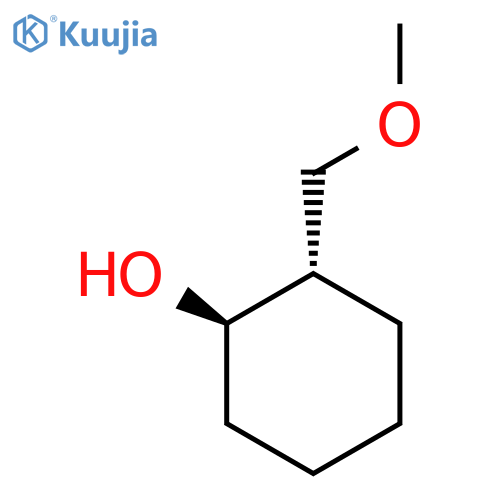 rac-(1R,2S)-2-(methoxymethyl)cyclohexan-1-ol structure