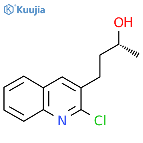 (2R)-4-(2-chloroquinolin-3-yl)butan-2-ol structure