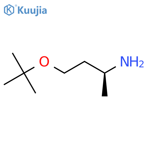 (2S)-4-(tert-butoxy)butan-2-amine structure