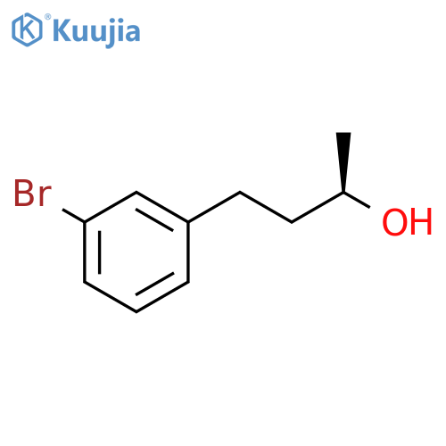 (2R)-4-(3-bromophenyl)butan-2-ol structure