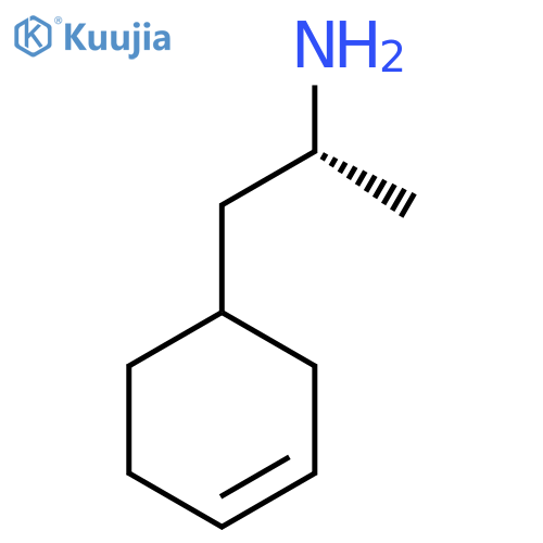 (2R)-1-(cyclohex-3-en-1-yl)propan-2-amine structure